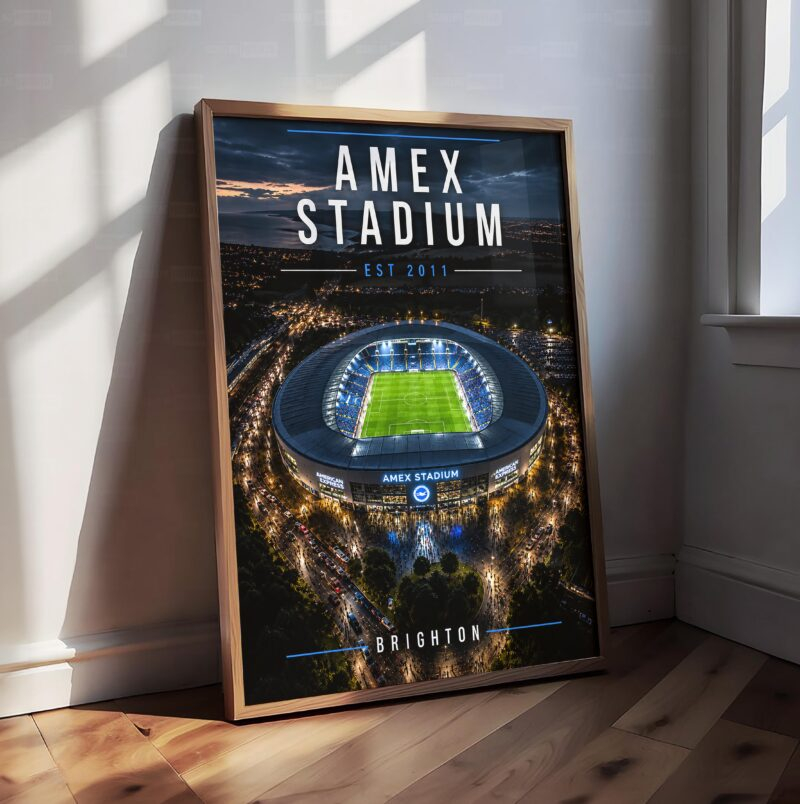 Brighton ‘Amex Stadium’ Poster