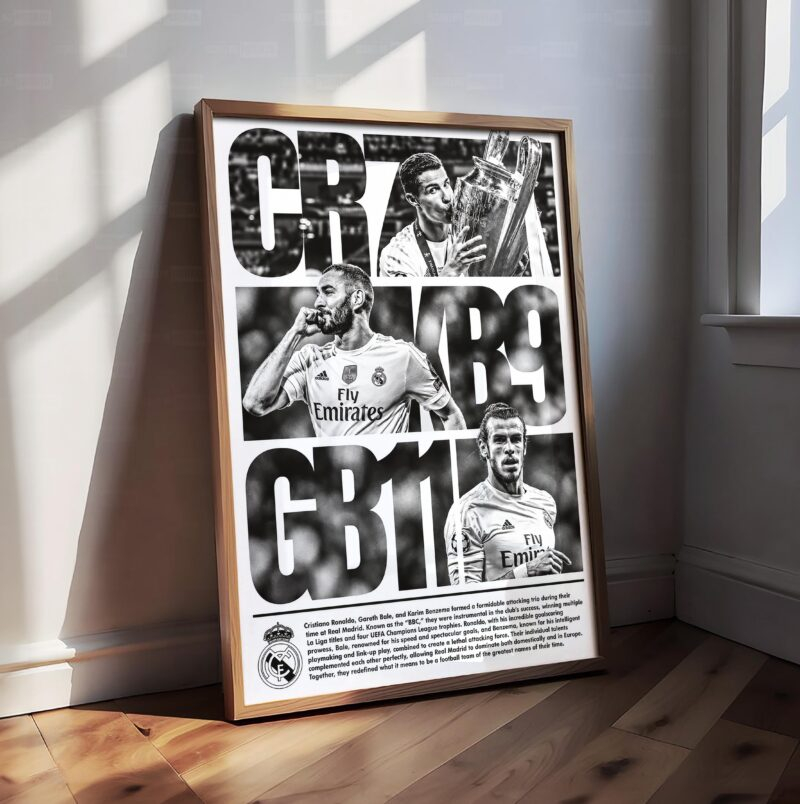 CR7 x KB9 x GB11 Poster