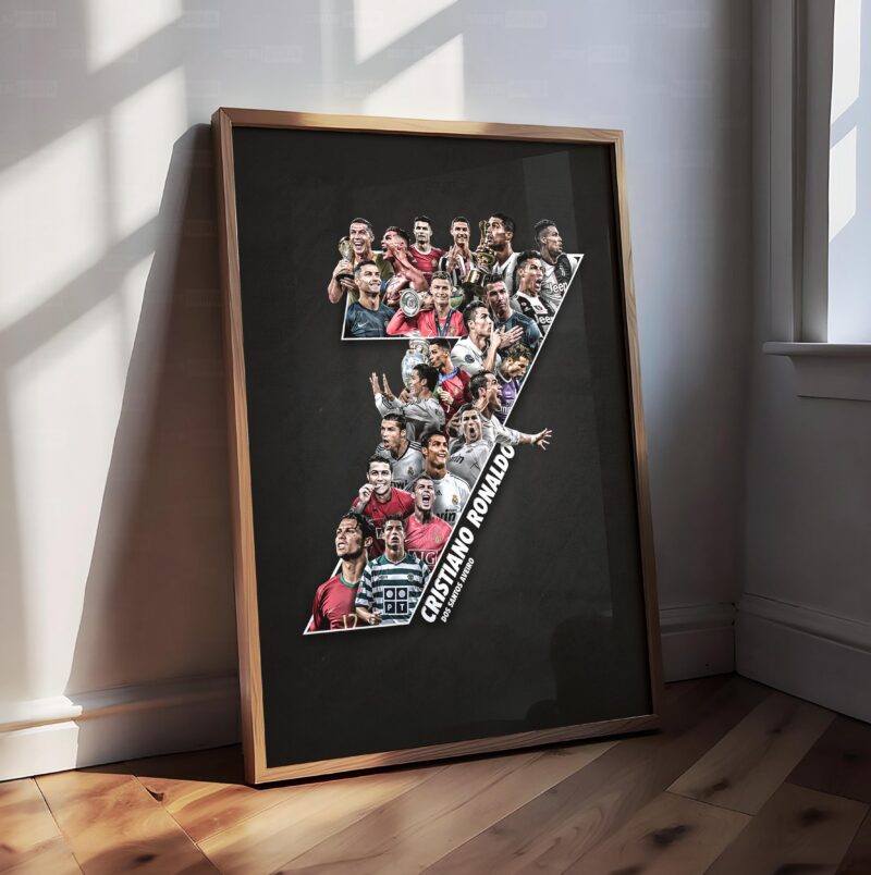 Cristiano Ronaldo ‘7’ Poster