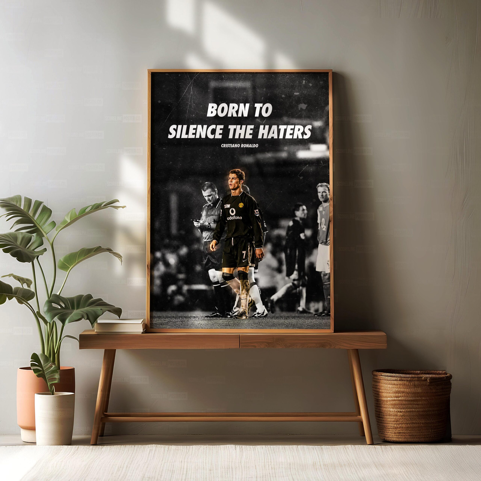 Cristiano Ronaldo ‘Silence The Haters’ Poster - Image 2