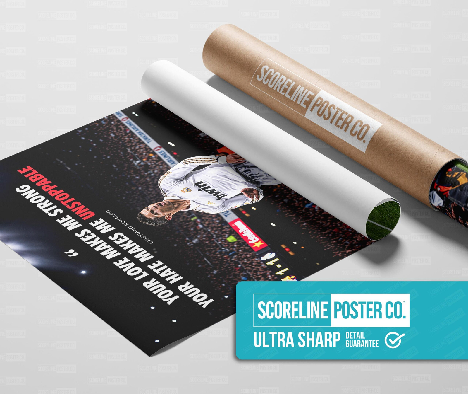 Cristiano Ronaldo ‘Unstoppable’ Poster - Image 3