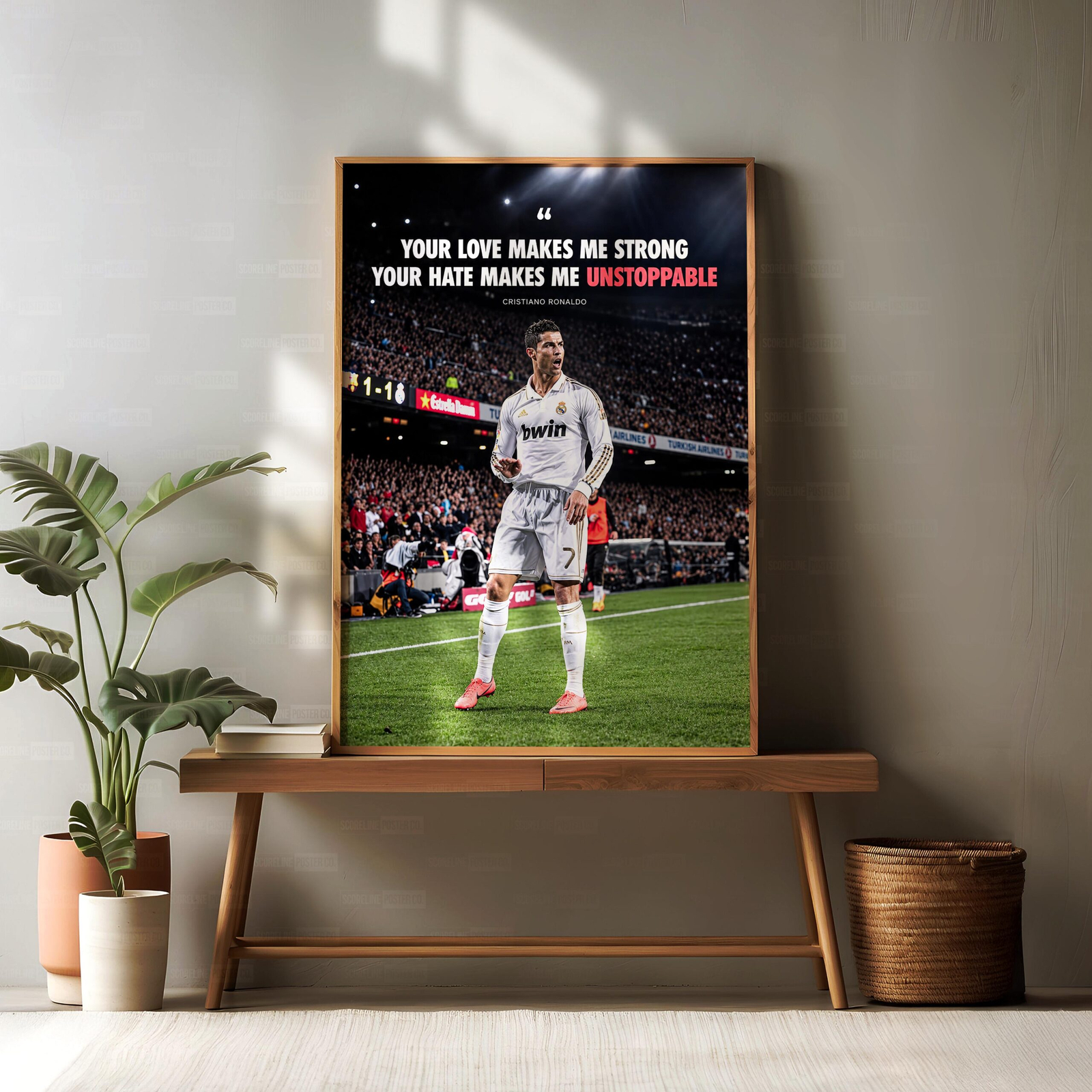 Cristiano Ronaldo ‘Unstoppable’ Poster - Image 2