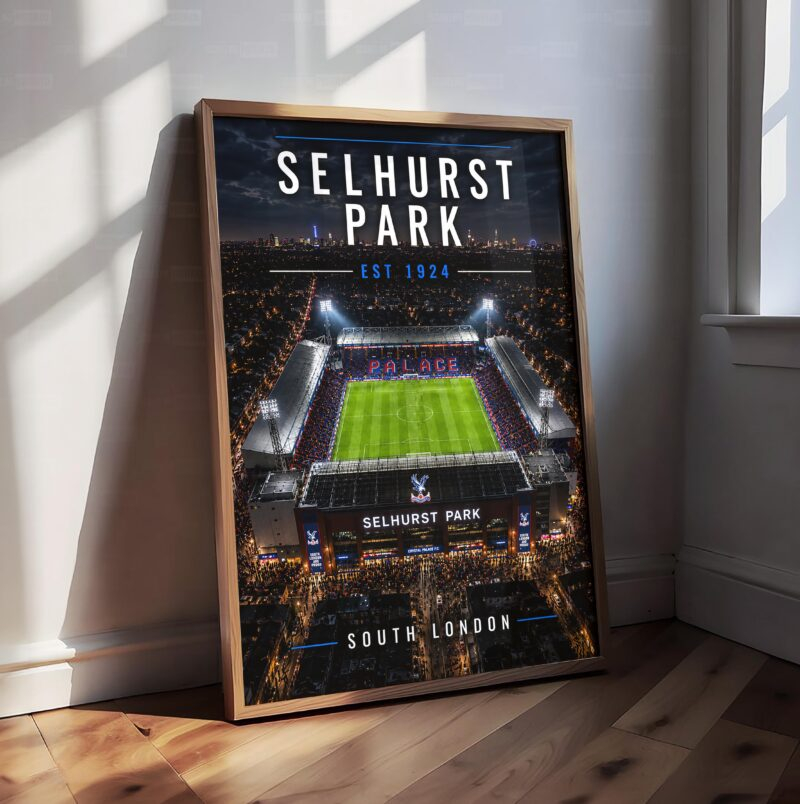 Crystal Palace ‘Selhurst Park’ Poster