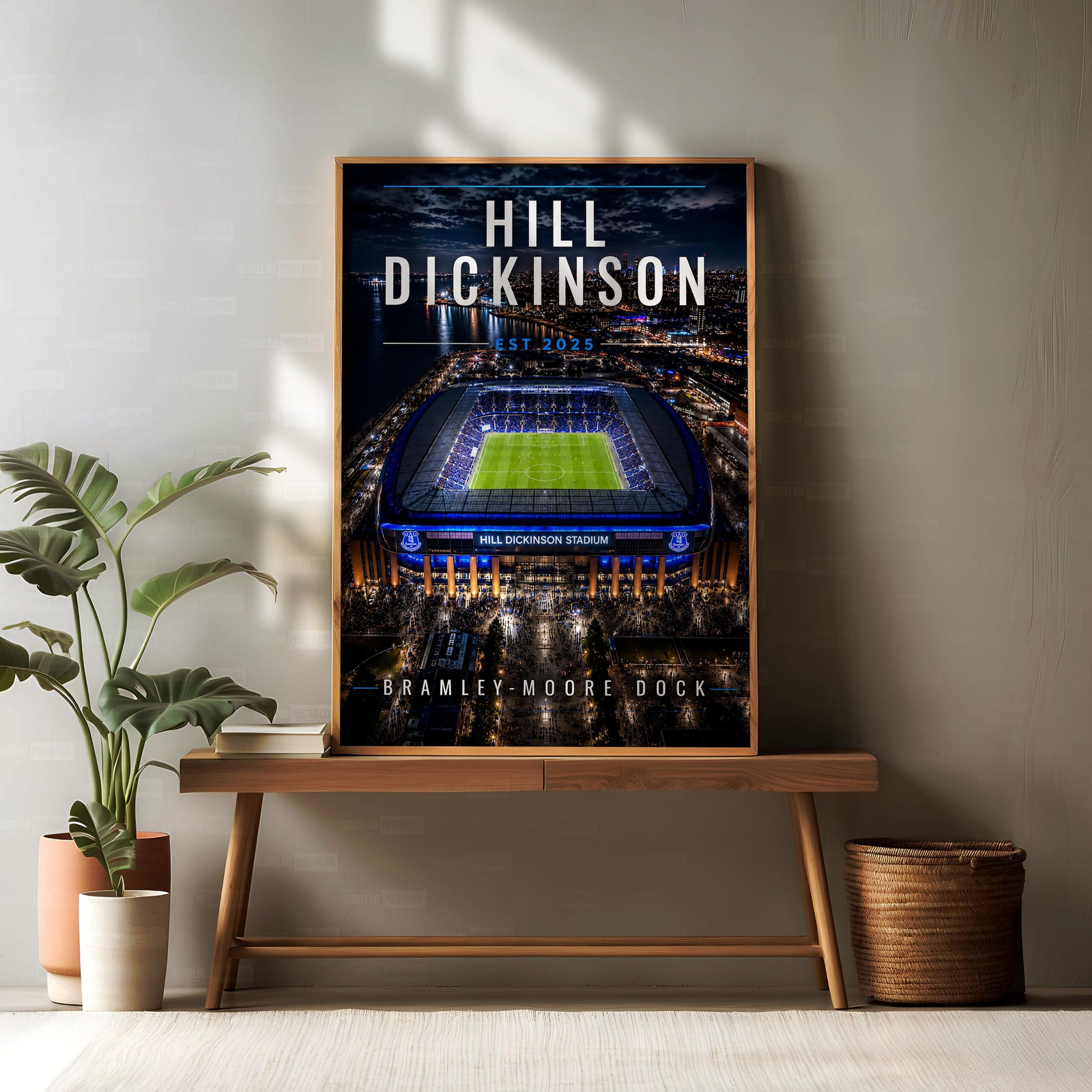 Everton ‘Hill Dickinson’ Poster - Image 2