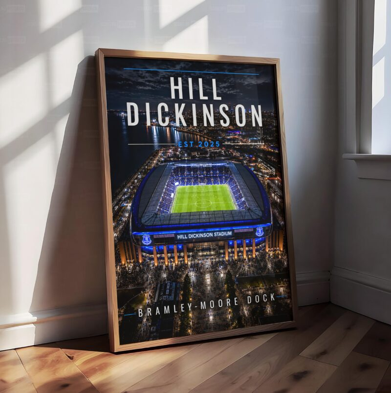 Everton ‘Hill Dickinson’ Poster