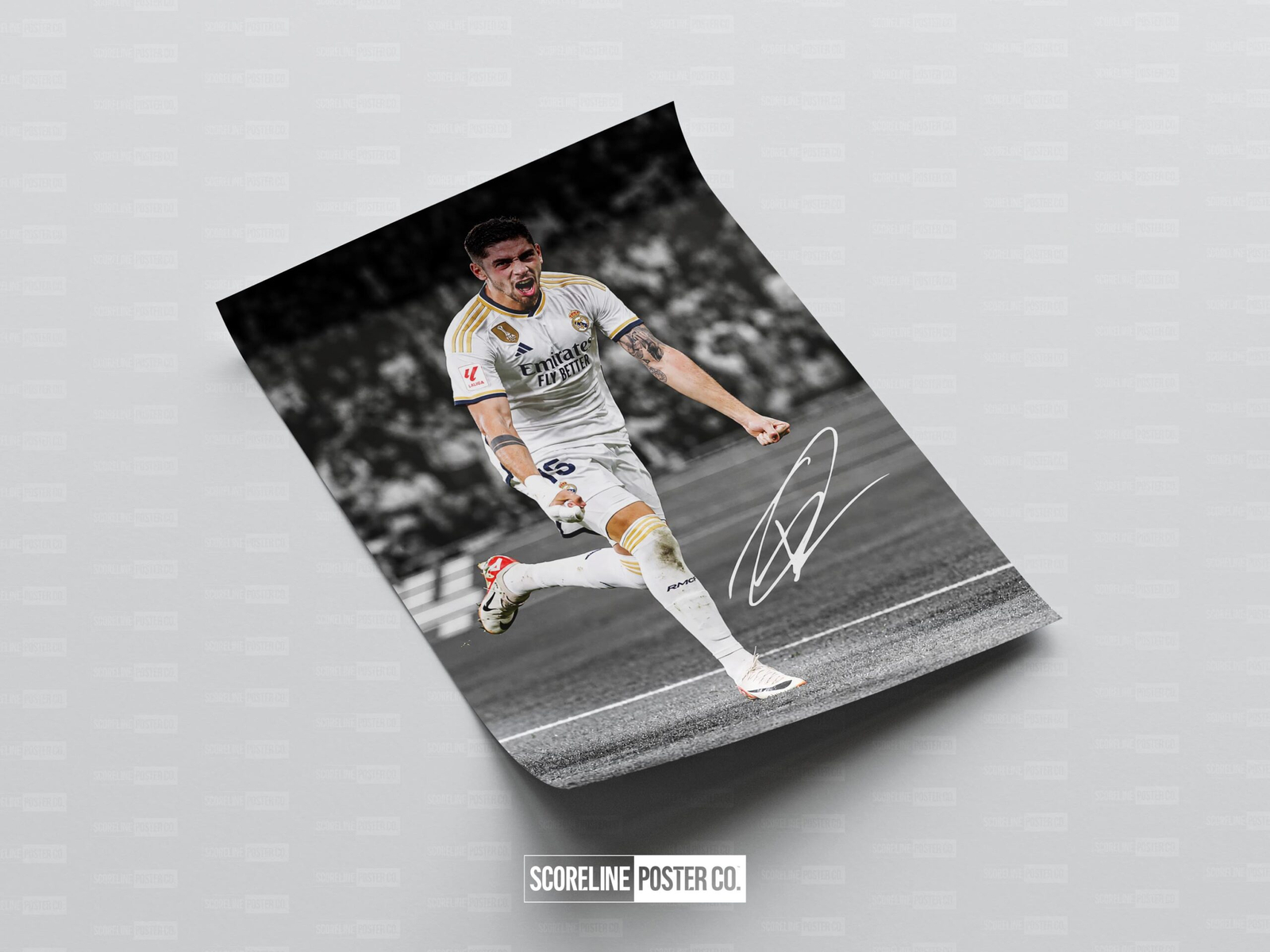 Federico Valverde ‘Signature’ Poster - Image 4