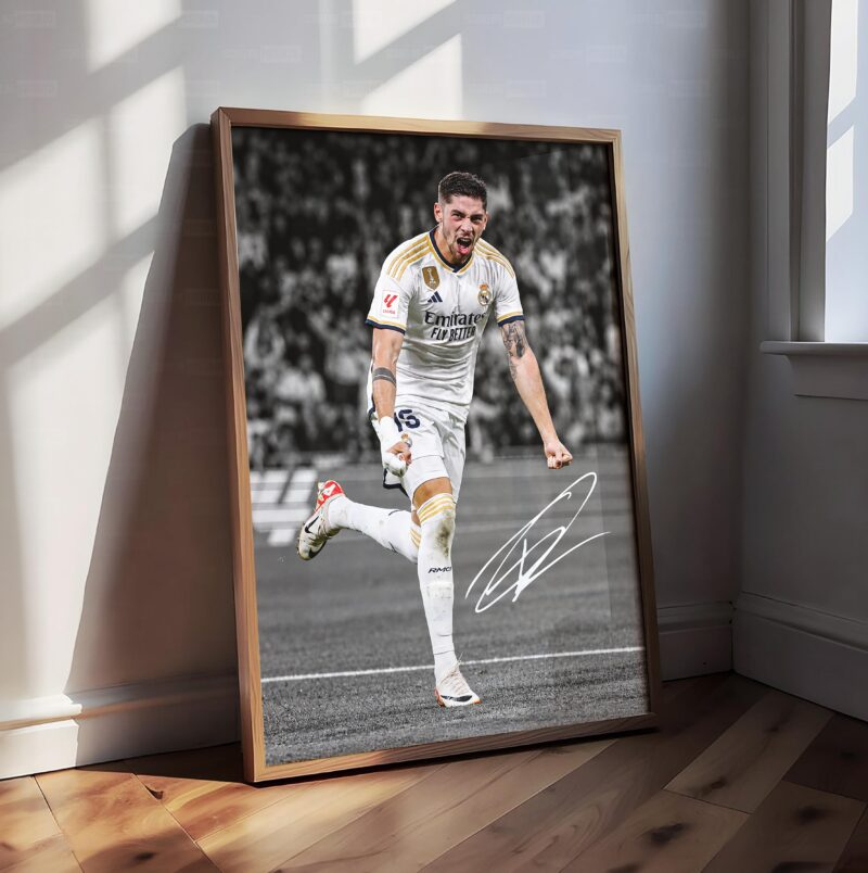 Federico Valverde ‘Signature’ Poster