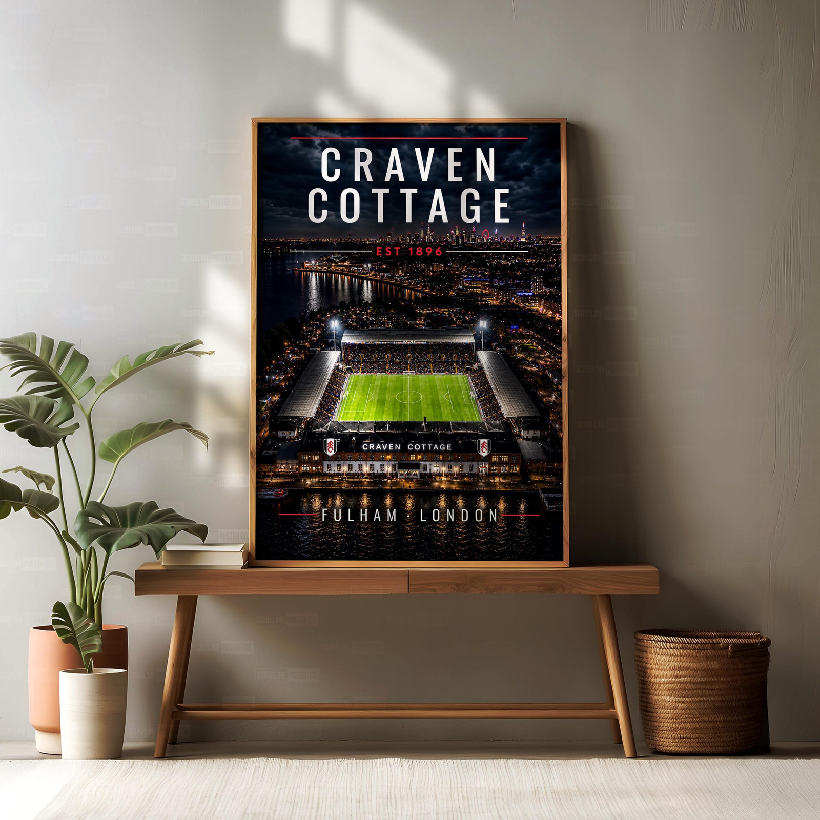 Fulham ‘Craven Cottage’ Poster - Image 2