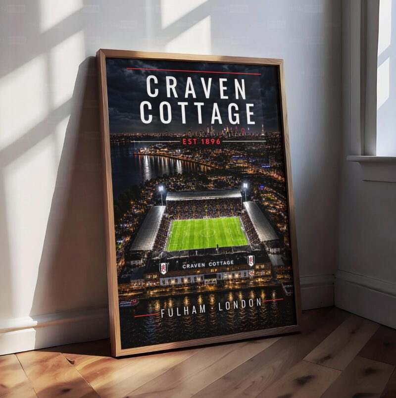 Fulham ‘Craven Cottage’ Poster