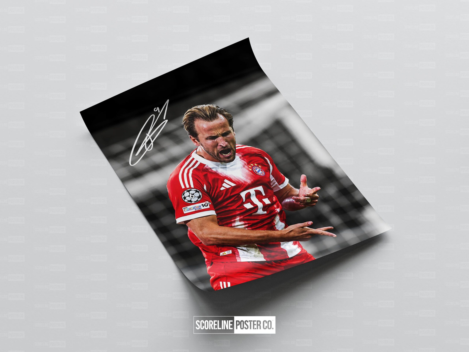 Harry Kane ‘Signature’ Poster - Image 4