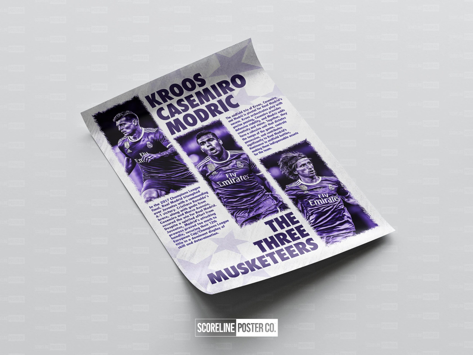 Kroos x Casemiro x Modric Poster - Image 4
