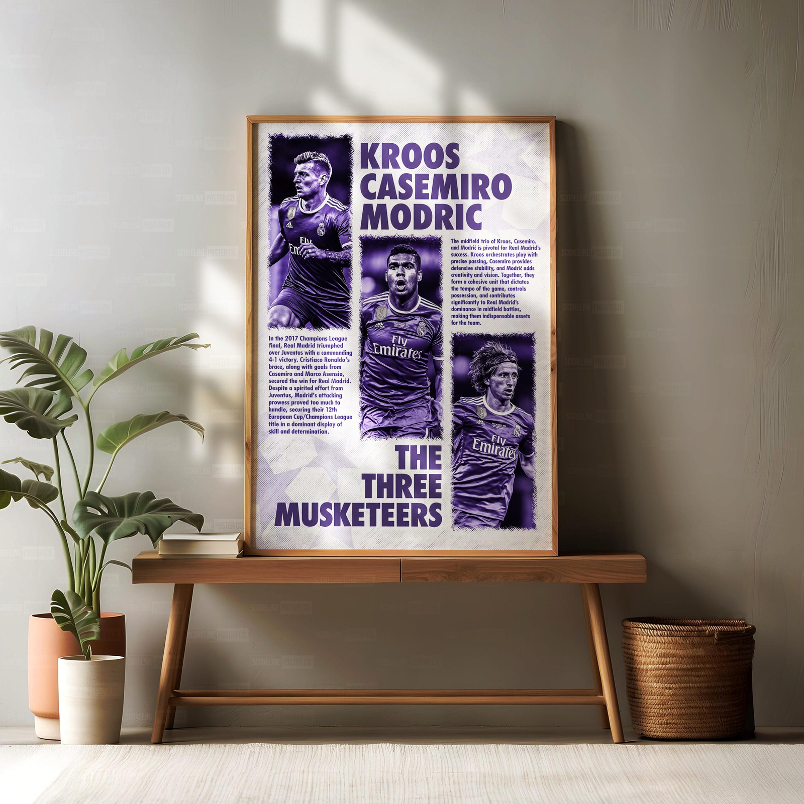 Kroos x Casemiro x Modric Poster - Image 2