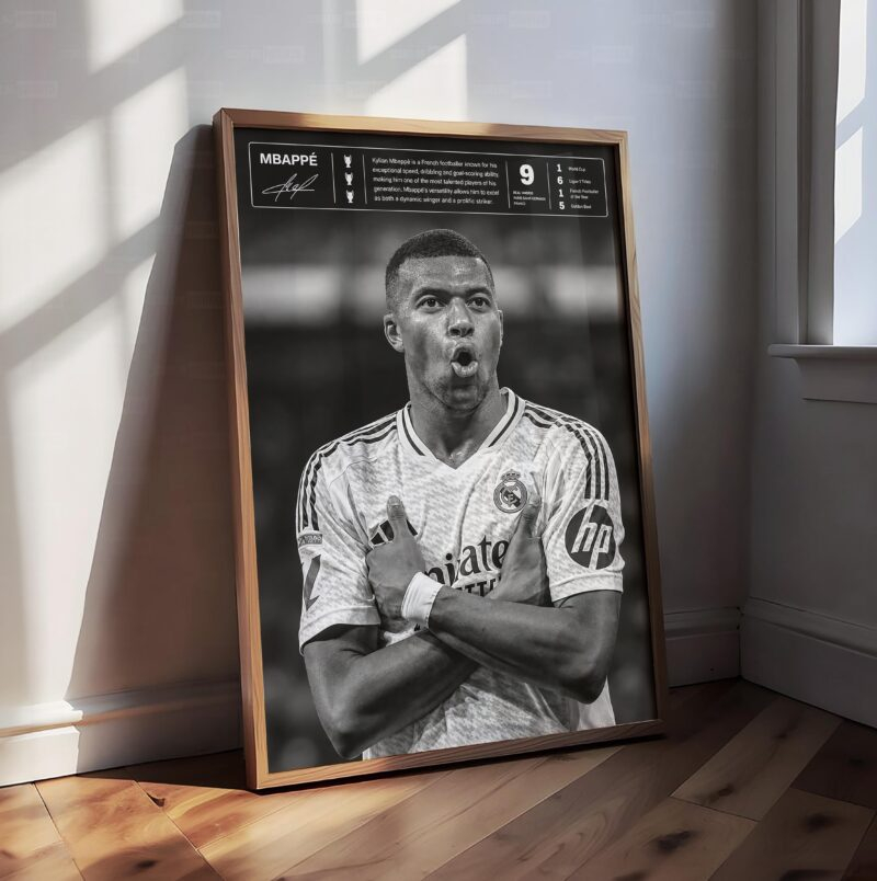 Kylian Mbappe ‘Icon’ Poster