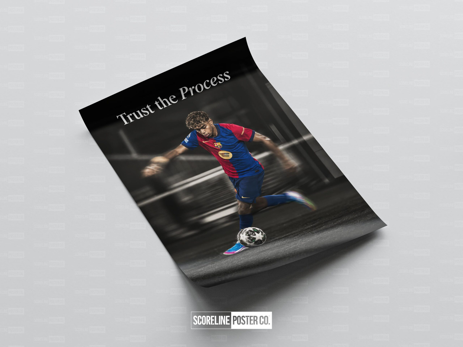 Lamine Yamal ‘Trust The Process’ Poster - Image 4