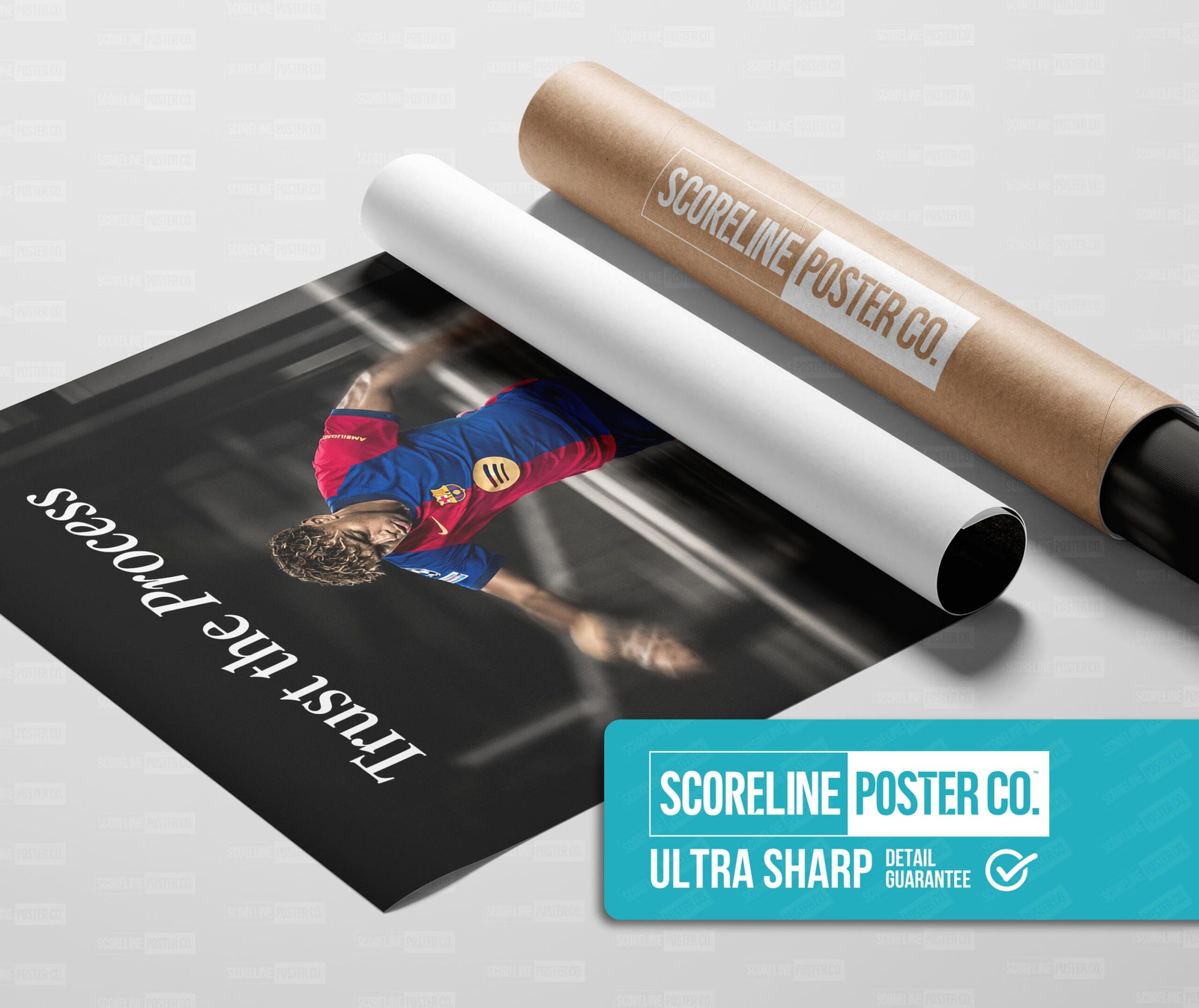 Lamine Yamal ‘Trust The Process’ Poster - Image 3