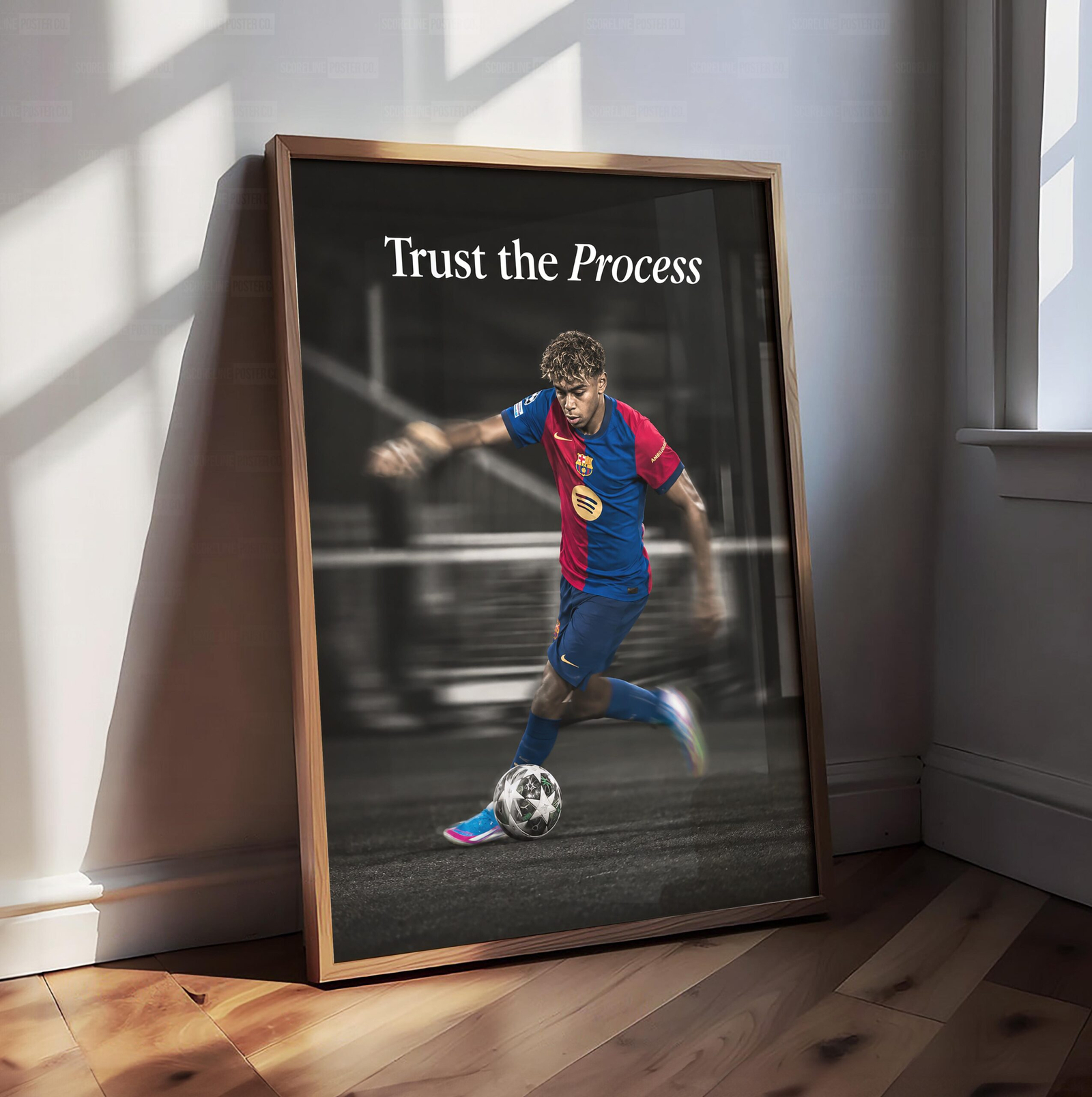 Lamine Yamal ‘Trust The Process’ Poster