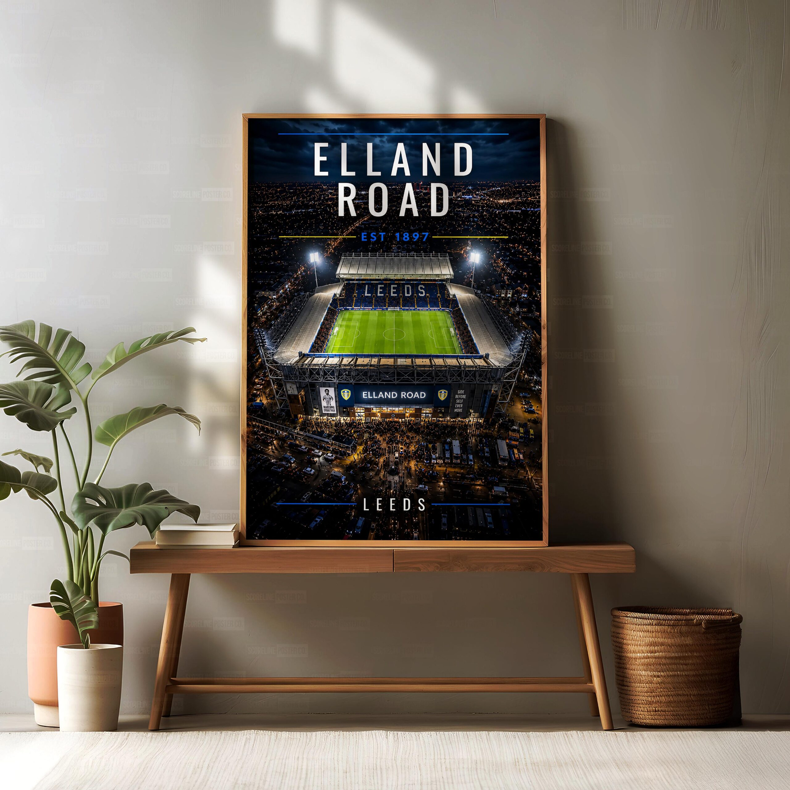 Leeds United ‘Elland Road’ Poster - Image 2