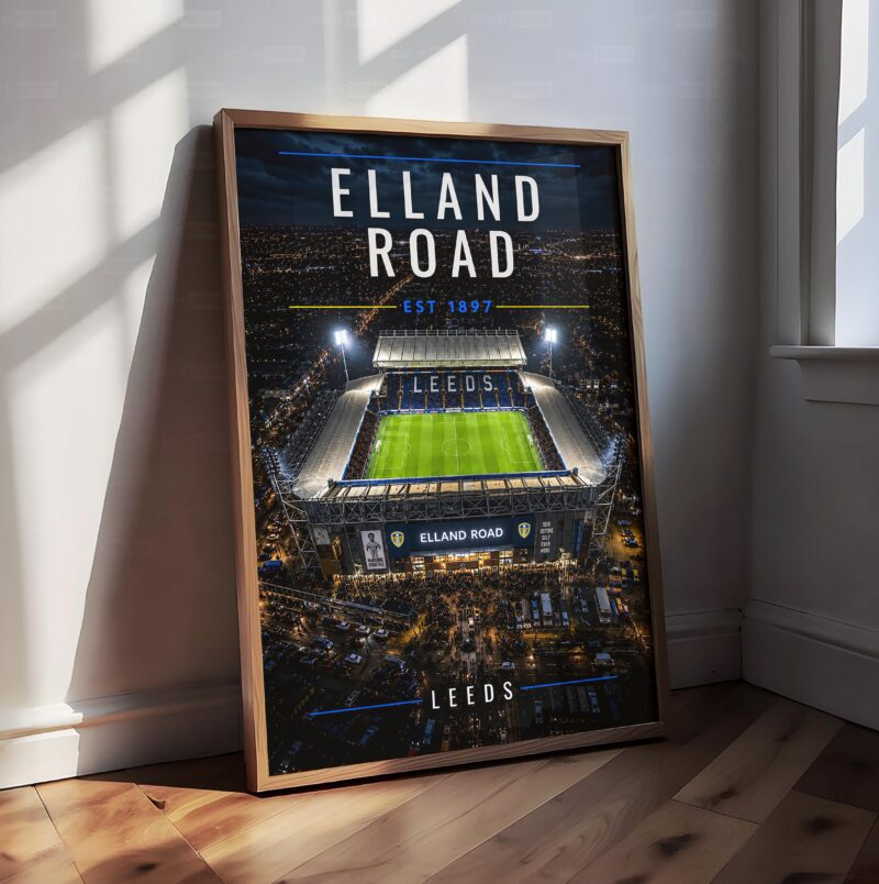 Leeds United ‘Elland Road’ Poster
