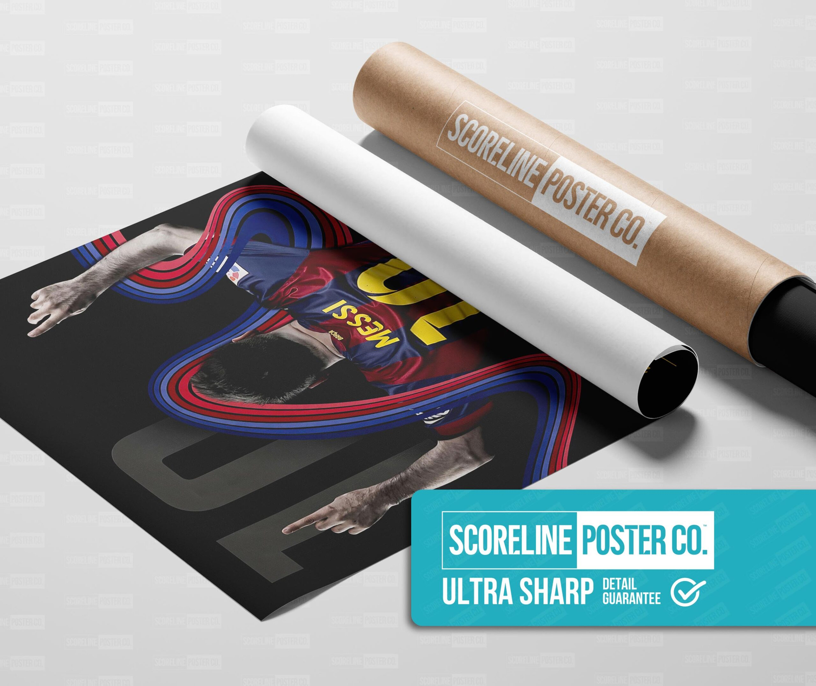 Lionel Messi ‘Barcelona Timeline’ Poster - Image 3