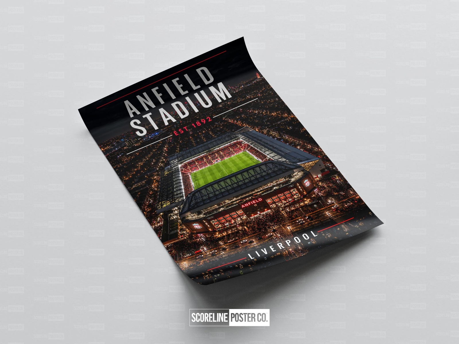 Liverpool ‘Anfield Stadium’ Poster - Image 4