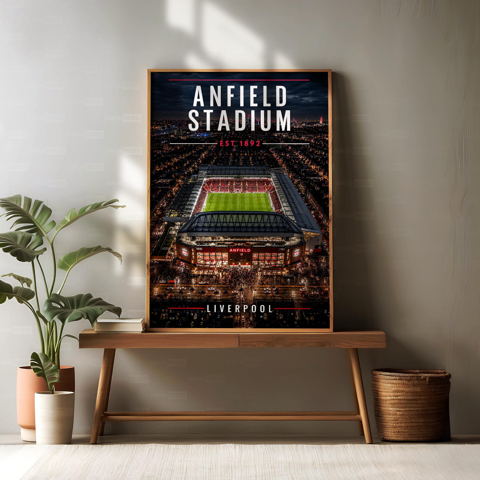 Liverpool ‘Anfield Stadium’ Poster - Image 2