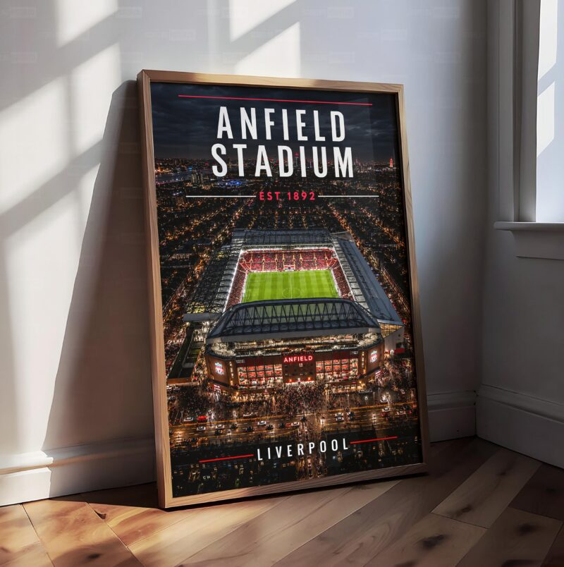 Liverpool ‘Anfield Stadium’ Poster