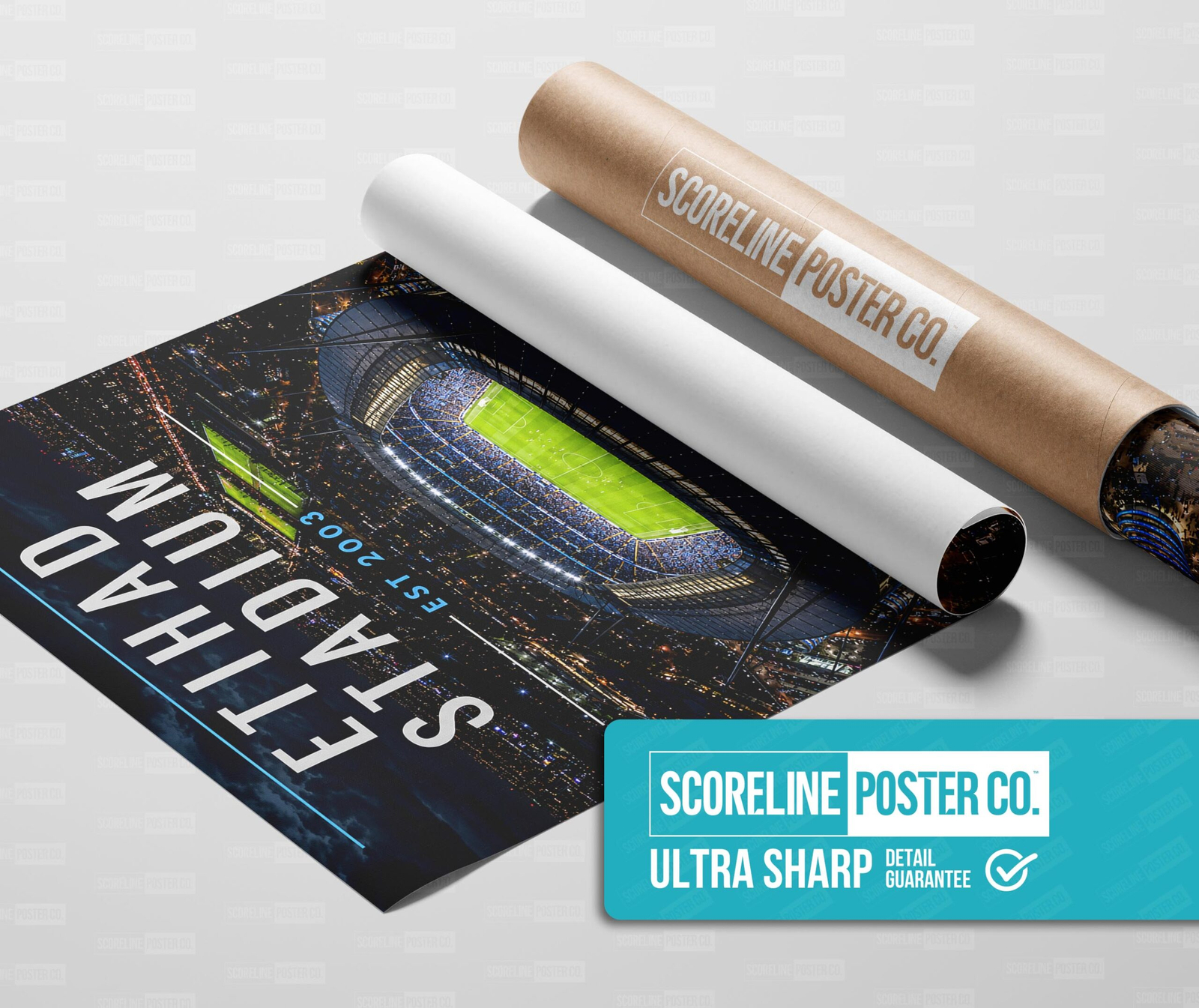 Manchester City ‘Etihad Stadium’ Poster - Image 3