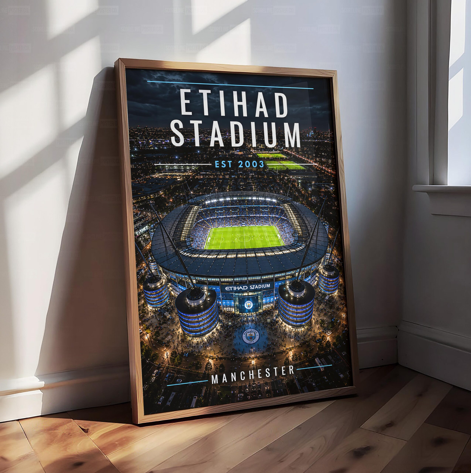 Manchester City ‘Etihad Stadium’ Poster