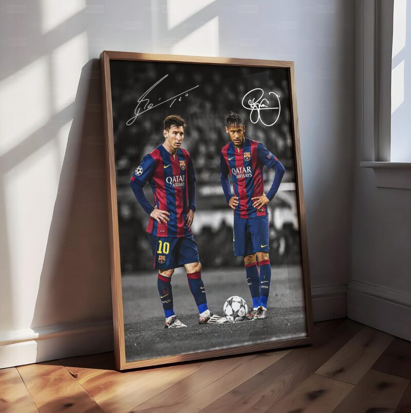 Messi x Neymar ‘Signature’ Poster