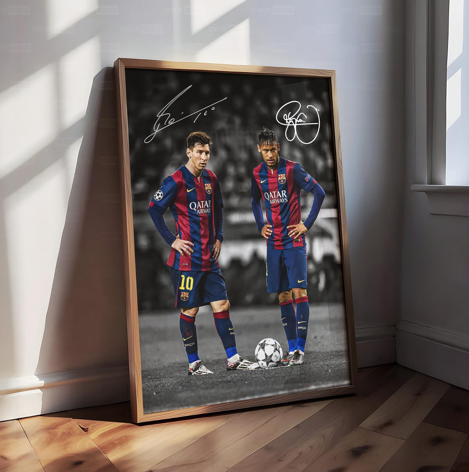 Messi x Neymar ‘Signature’ Poster