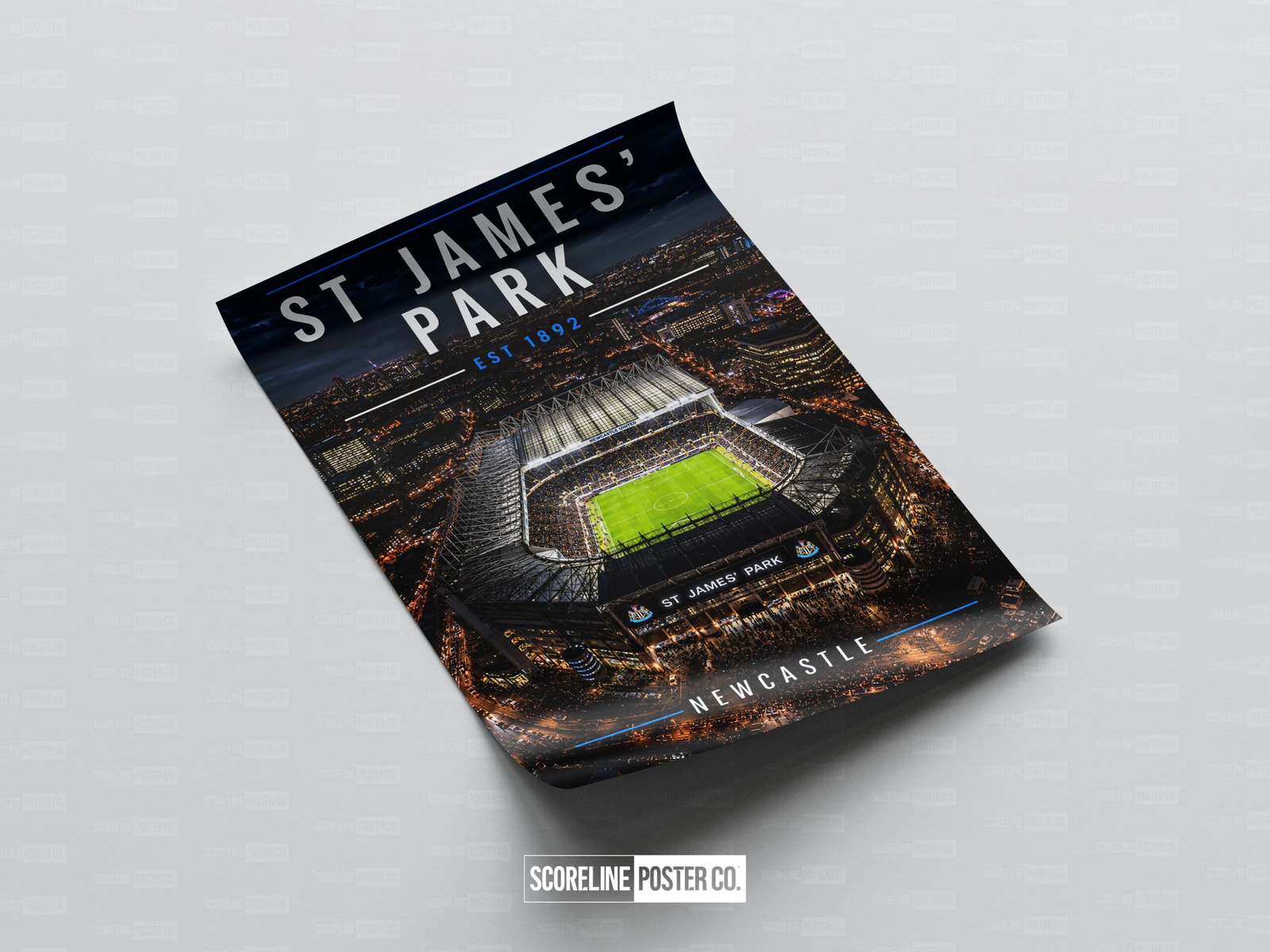 Newcastle Utd ‘St James’ Park’ Poster - Image 4