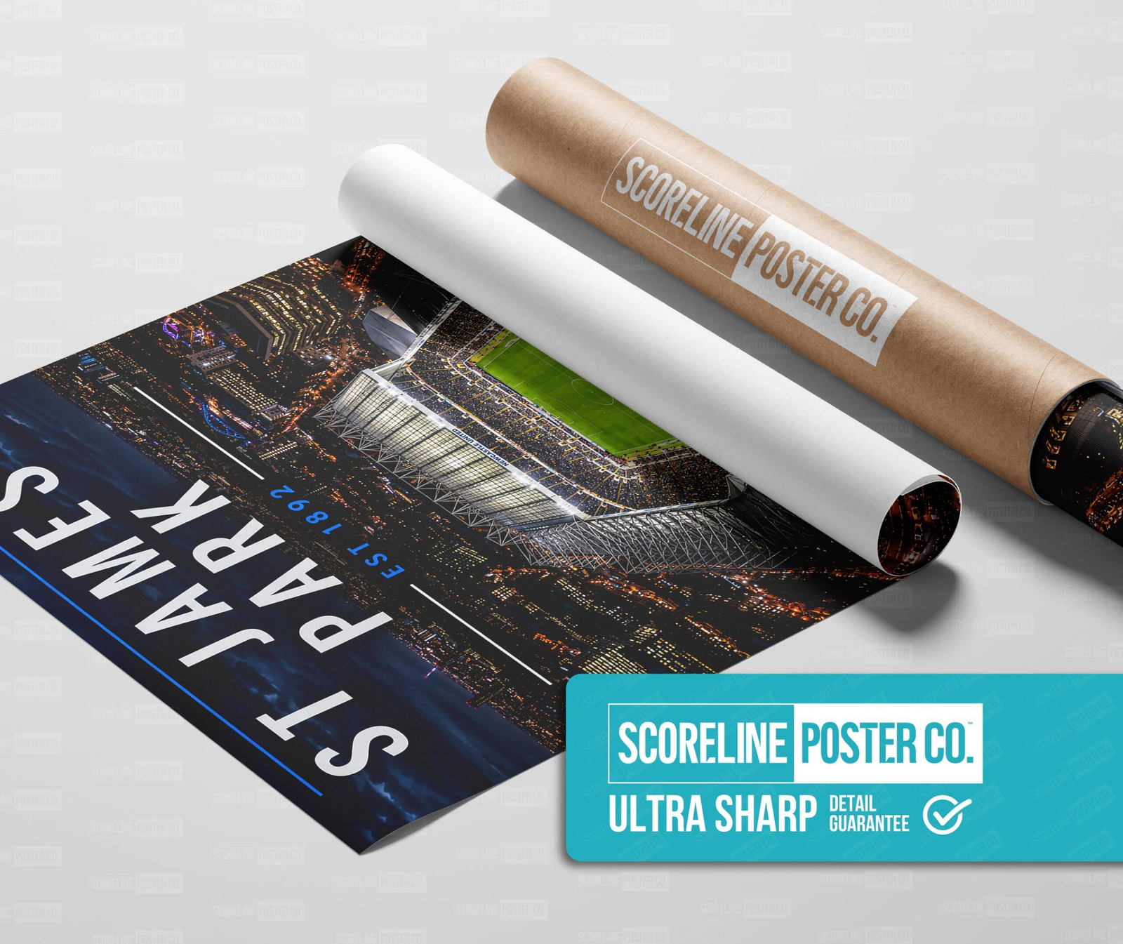 Newcastle Utd ‘St James’ Park’ Poster - Image 3