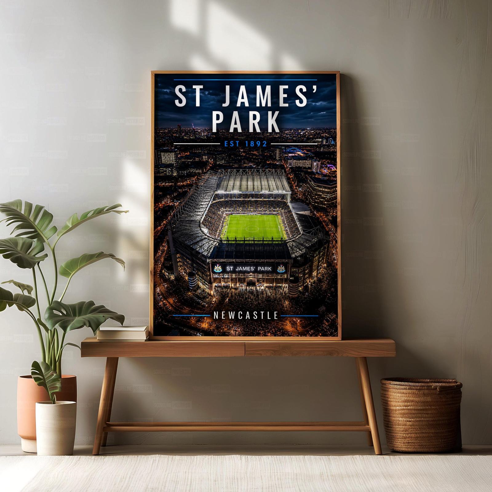 Newcastle Utd ‘St James’ Park’ Poster - Image 2