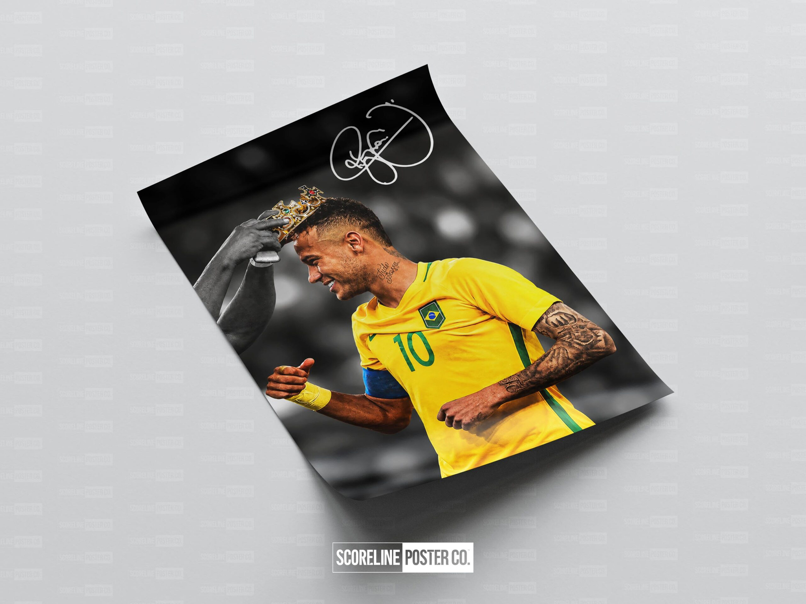 Neymar Jr. ‘Signature’ Poster - Image 4