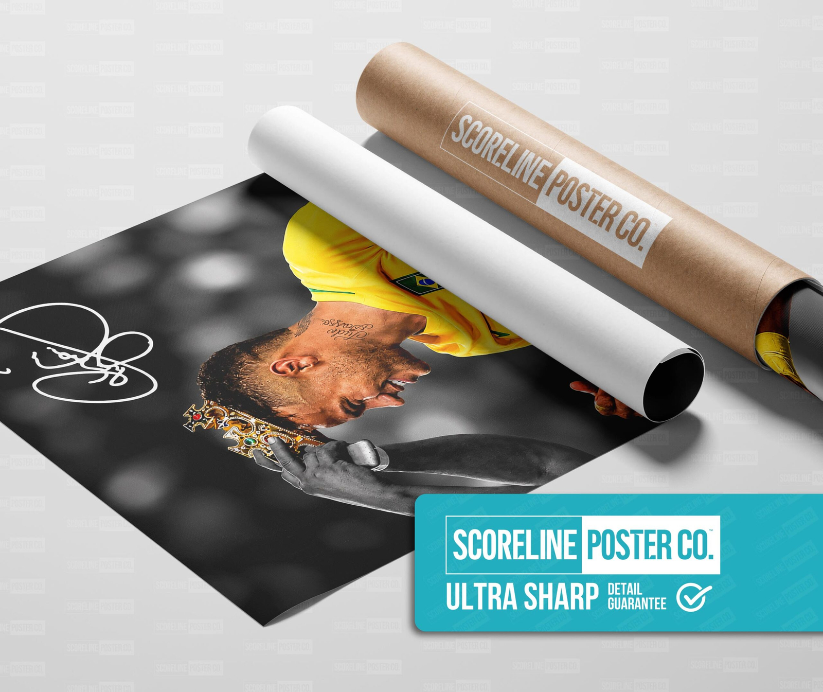 Neymar Jr. ‘Signature’ Poster - Image 3