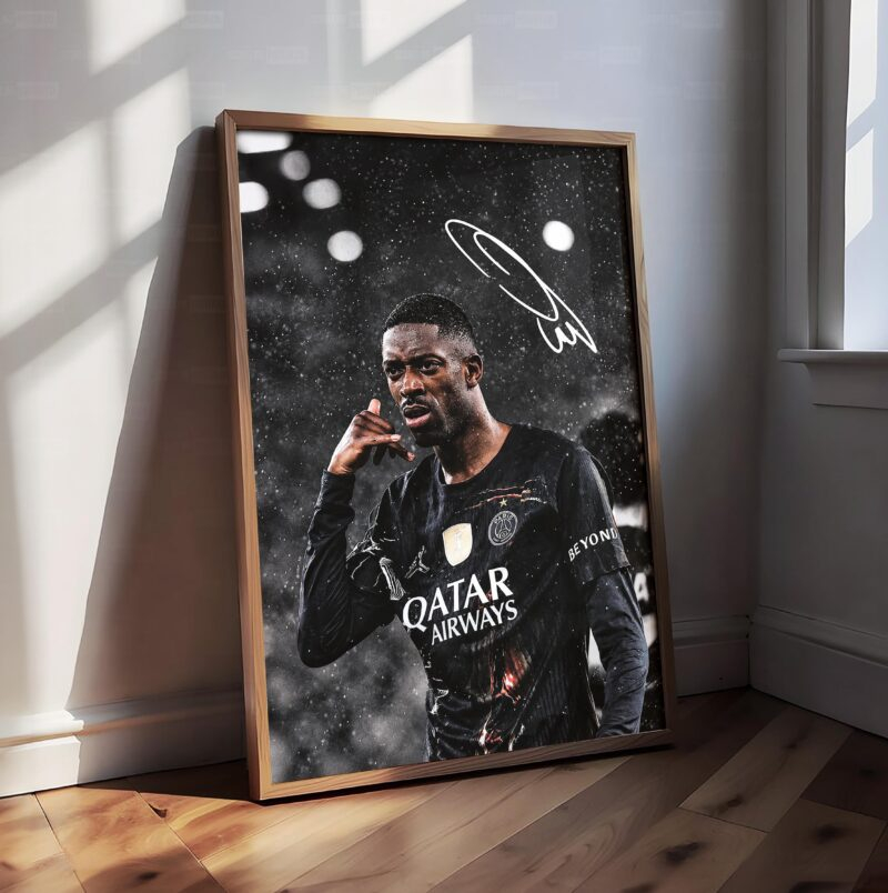 Ousmane Dembele ‘Signature’ Poster