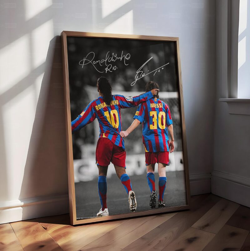Ronaldinho x Messi ‘Signature’ Poster