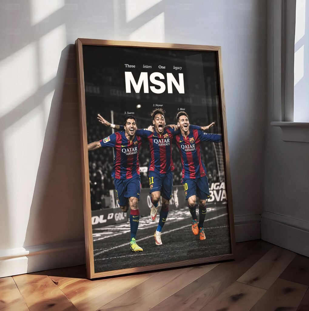 Suarez x Neymar x Messi Poster