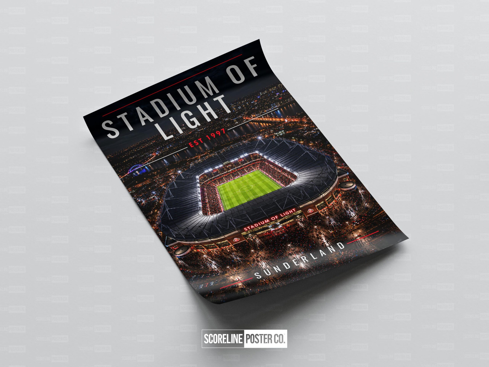 Sunderland ‘Stadium Of Light’ Poster - Image 4