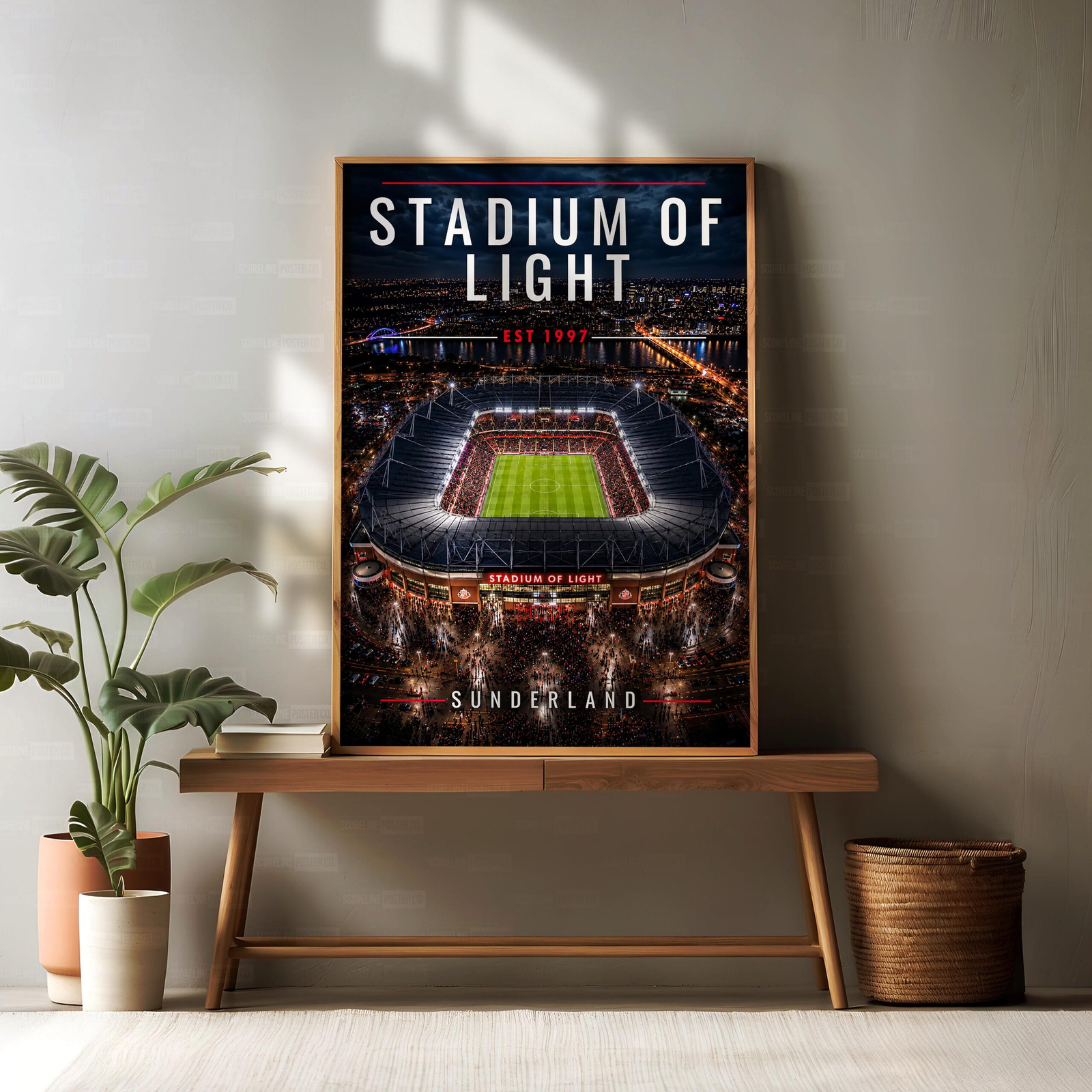 Sunderland ‘Stadium Of Light’ Poster - Image 2
