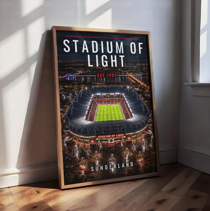 Sunderland ‘Stadium Of Light’ Poster