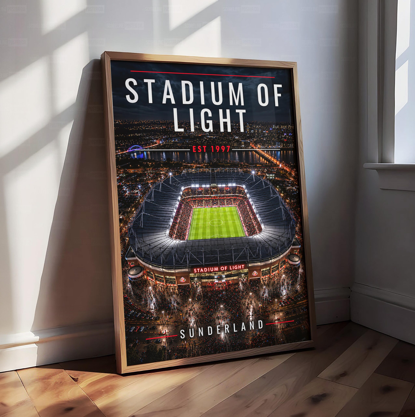 Sunderland ‘Stadium Of Light’ Poster