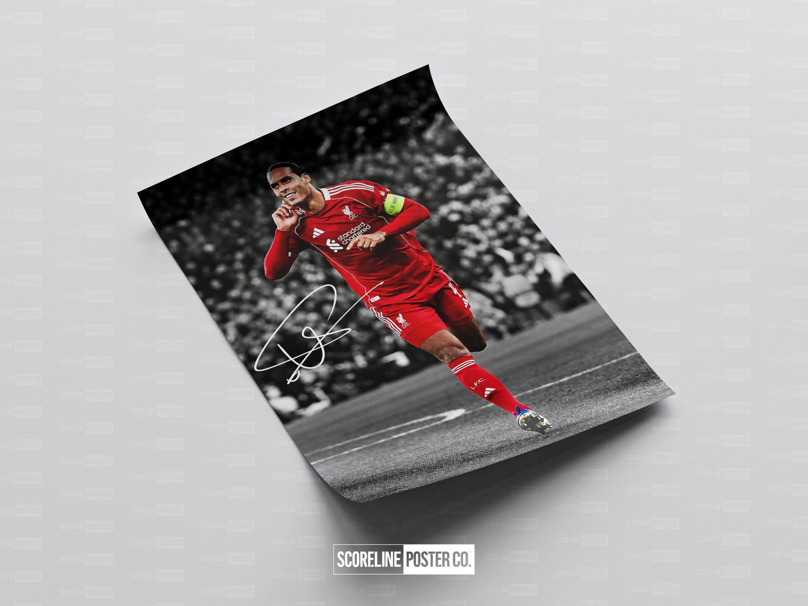 Virgil Van Dijk ‘Signature’ Poster - Image 4