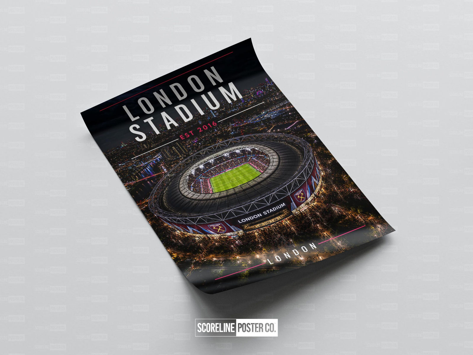 West Ham ‘London Stadium’ Poster - Image 4