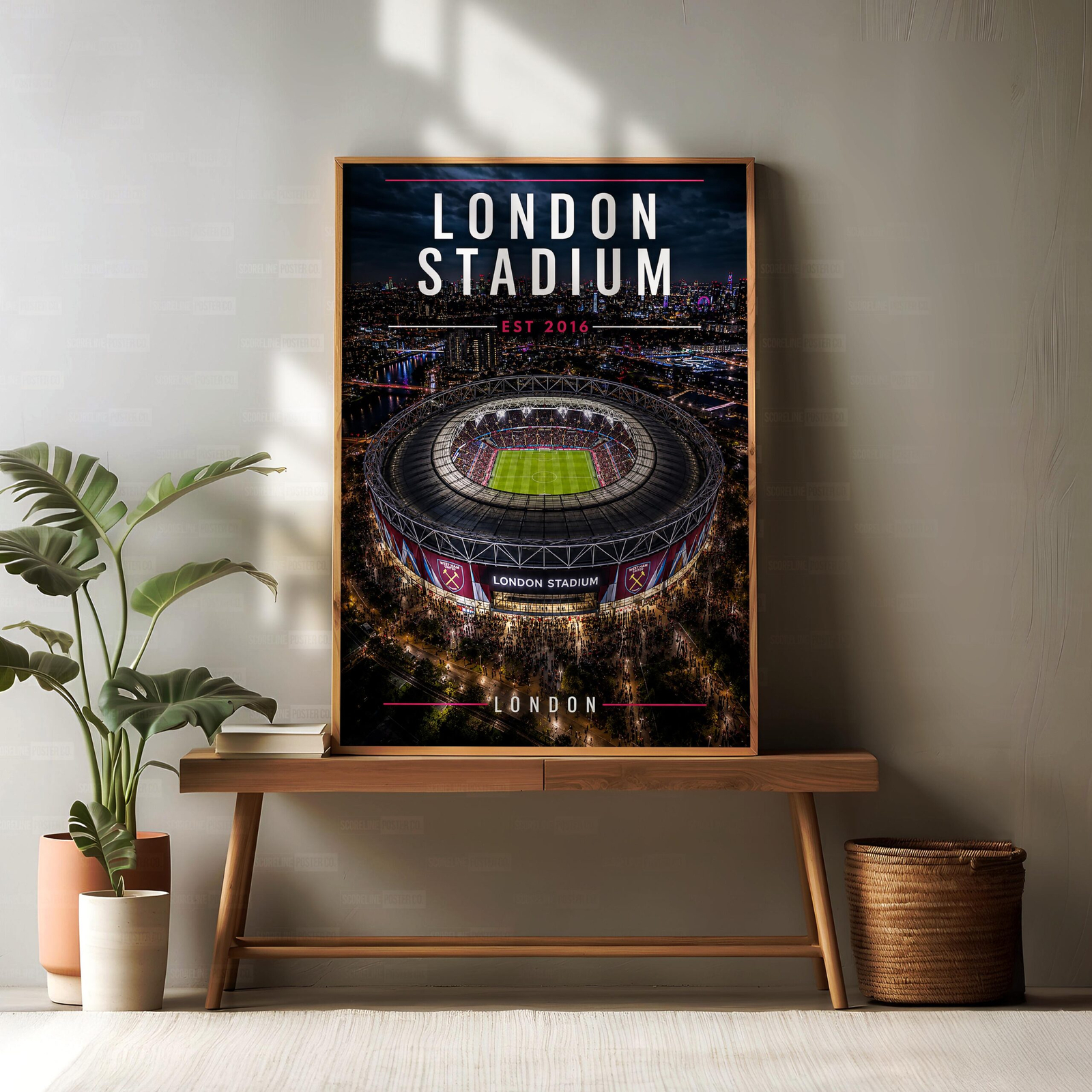 West Ham ‘London Stadium’ Poster - Image 2